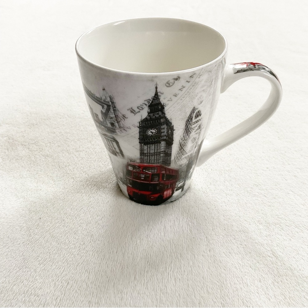 The Leonardo Collection London Mug | Big Ben Red Bus British Coffee Tea Cup